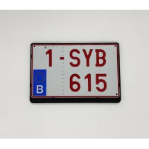 Support plaque 4X4