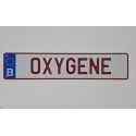 Plaque Oxygène Belgique