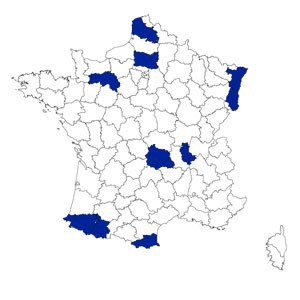 Départements 60 à 69