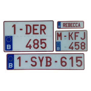Plaques PLEXI "Fashion"